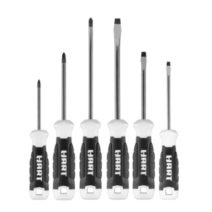 Home The HART 6 Pc. Screwdriver Set is the perfect set for